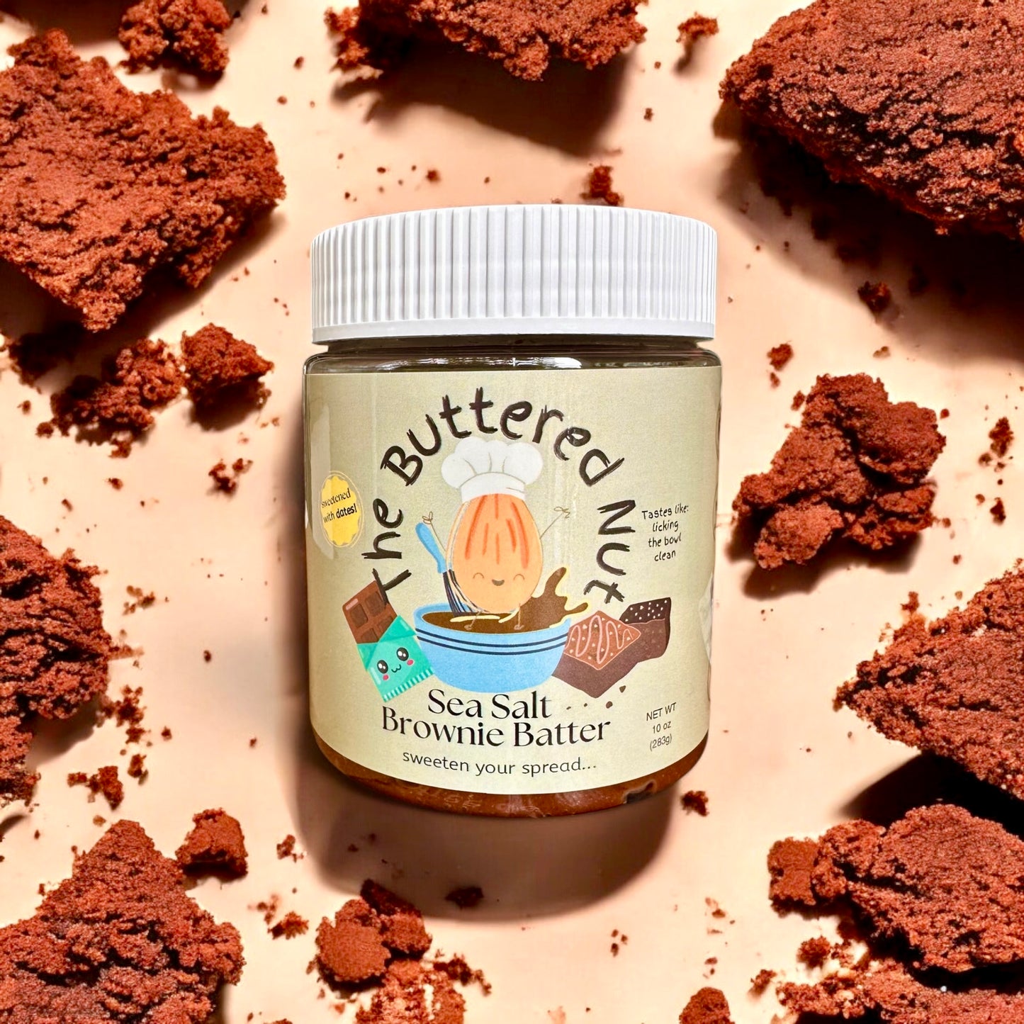 Sea Salt Brownie Batter Nut Butter