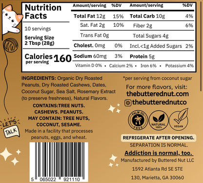 Peanut Butter Cookie Flavored Nut Butter