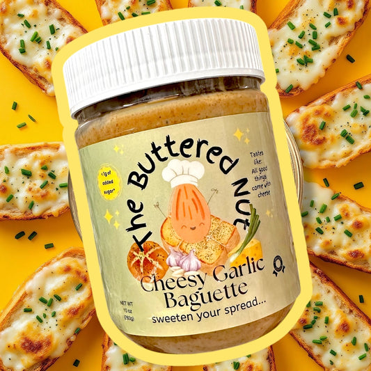 Cheesy Garlic Baguette Nut Butter