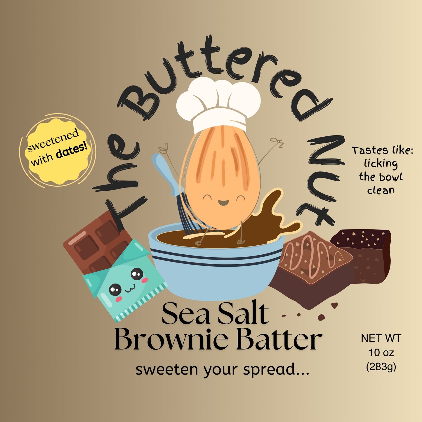 Sea Salt Brownie Batter Nut Butter