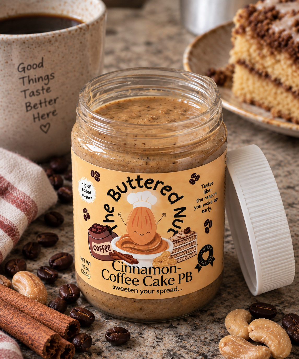 CinnamonCoffee Cake PB